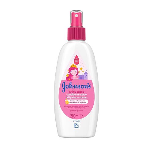 Balzam za lase Johnson´s Shiny Drops Kids Conditioner Spray 200 ml