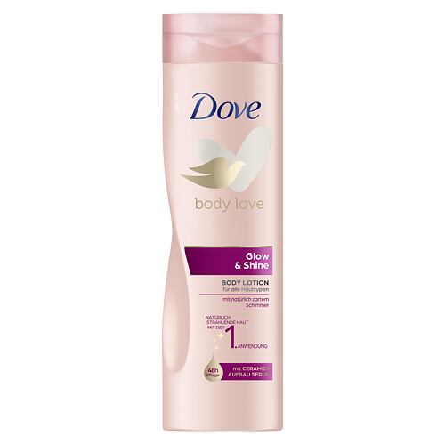 Losjon za telo Dove Body Love Glow & Shine 250 ml