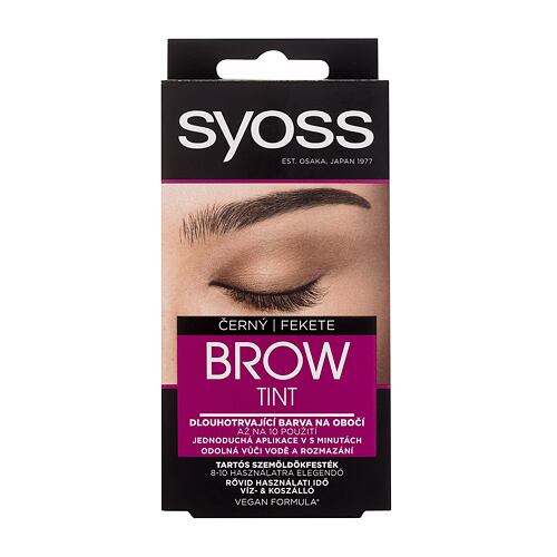 Barva za obrvi Syoss Brow Tint 17 ml Black