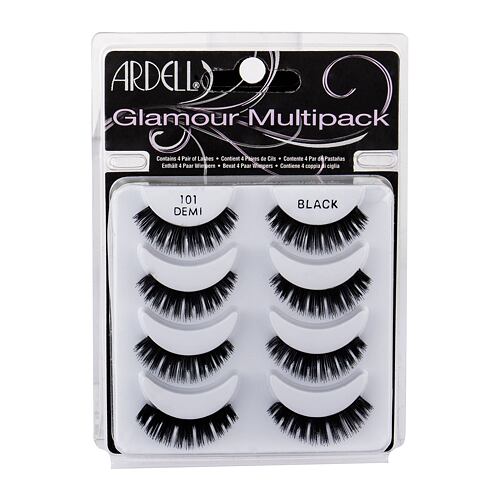 Umetne trepalnice Ardell Glamour Multipack 4 kos Black