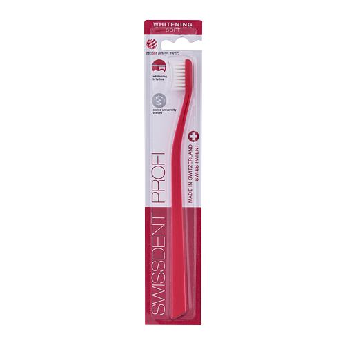 Zobna ščetka Swissdent Profi Whitening Soft 1 kos Red