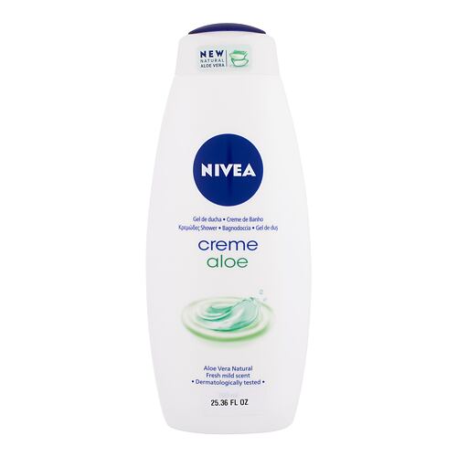 Gel za prhanje Nivea Creme Aloe 750 ml