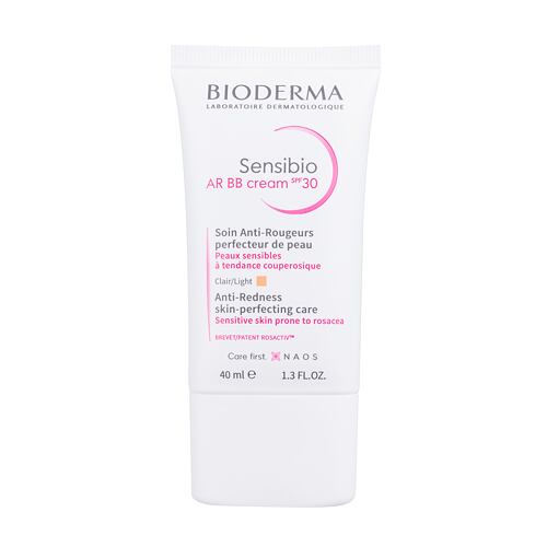 BB krema BIODERMA Sensibio AR BB Cream SPF30 40 ml Clair Light