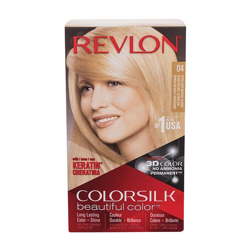 Barva za lase Revlon Colorsilk Beautiful Color 59,1 ml 04 Ultra Light Natural Blonde