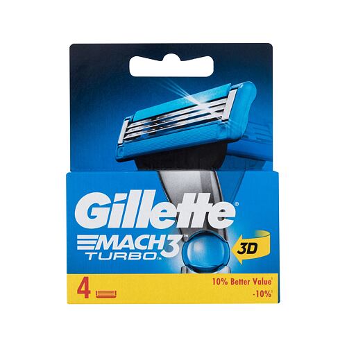 Nadomestne britvice Gillette Mach3 Turbo 3D 4 g