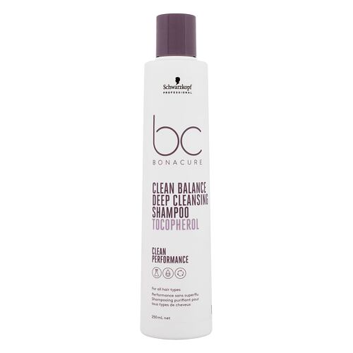 Šampon Schwarzkopf Professional BC Bonacure Clean Balance Tocopherol Shampoo 250 ml