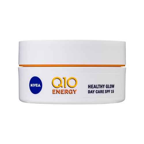 Dnevna krema za obraz Nivea Q10 Energy Healthy Glow Day Care SPF15 50 ml