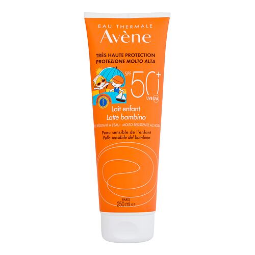 Zaščita pred soncem za telo Avene Sun Kids Lotion SPF50+ 250 ml