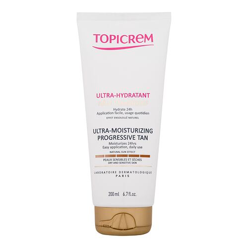 Samoporjavitveni izdelki Topicrem Ultra-Moisturizing Progrerssive Tan 200 ml