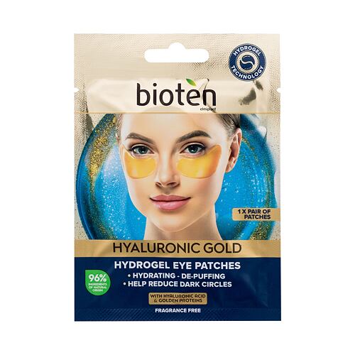 Maska za področje okoli oči Bioten Hyaluronic Gold Hydrogel Eye Patches 5,5 g