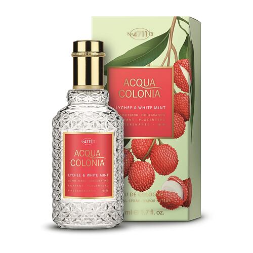 Kolonjska voda 4711 Acqua Colonia Lychee & White Mint 50 ml