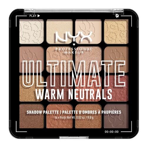 Senčilo za oči NYX Professional Makeup Ultimate Warm Neutrals 12,8 g