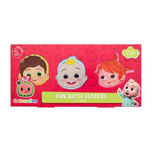 Kopalna bombica Cocomelon Fun Bath Fizzers 90 g Seti