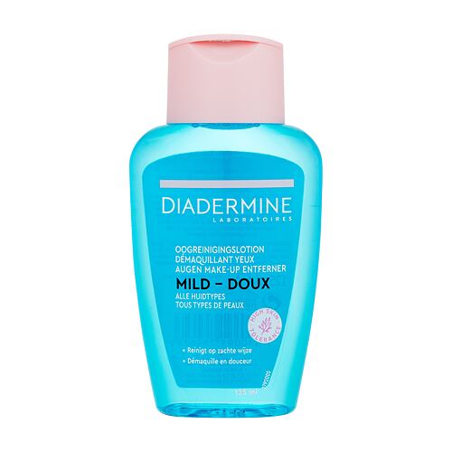 Odstranjevalec ličil za oči Diadermine Mild Eye Make-Up Remover 125 ml