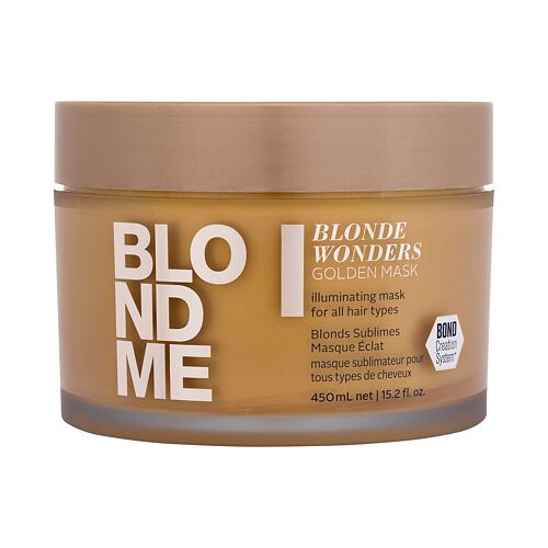 Maska za lase Schwarzkopf Professional Blond Me Blonde Wonders Golden Mask 450 ml