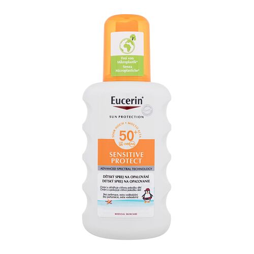 Zaščita pred soncem za telo Eucerin Sun Kids Sensitive Protect Sun Spray SPF50+ 200 ml