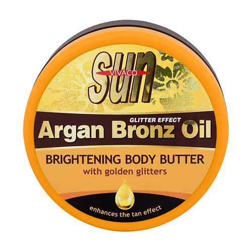 Izdelki po sončenju Vivaco Sun Argan Bronz Oil Brightening Body Butter 200 ml