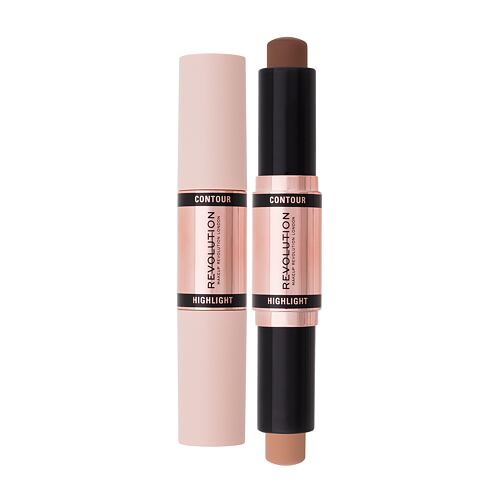 Korektor Makeup Revolution London Contour Double Ended Contour Stick 4,3 g Dark