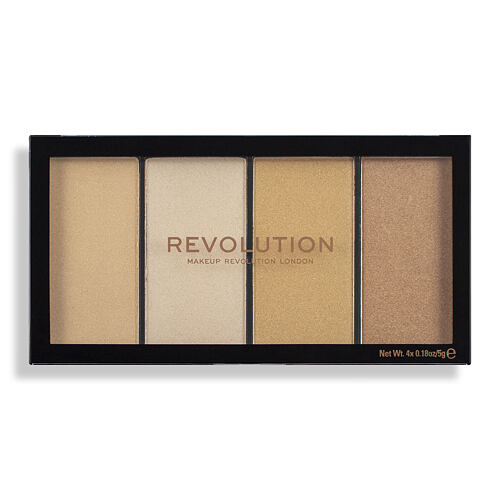 Osvetljevalec Makeup Revolution London Re-loaded Palette 20 g Lustre Lights Warm