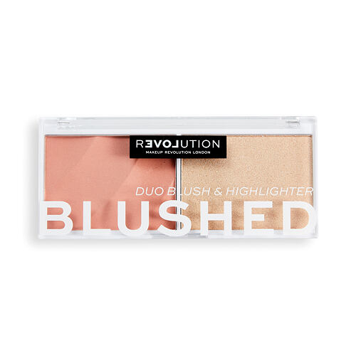 Paletka za konturing Revolution Relove Colour Play Blushed Duo Blush & Highlighter 5,8 g Sweet