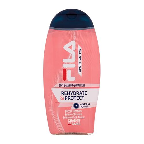 Gel za prhanje Fila Sport Active Rehydrate & Protect 2in1 Shampoo + Shower Gel 250 ml