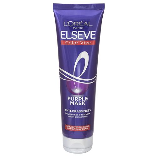 Maska za lase L'Oréal Paris Elseve Color-Vive Purple Mask 150 ml