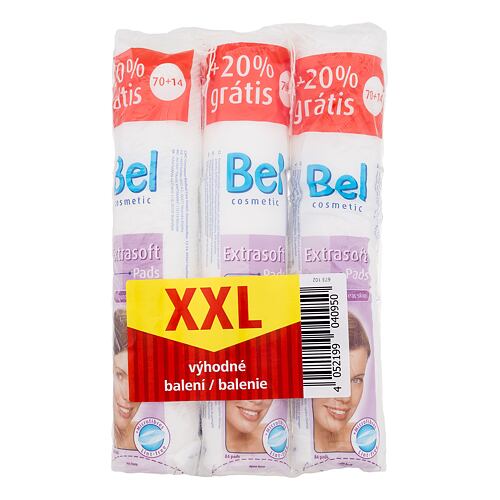 Blazinice za odstranjevanje ličil Bel Extrasoft Pads 3x84 kos