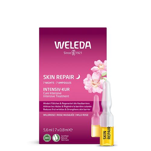 Serum za obraz Weleda Wild Rose 7 Nights Intensive Treatment 7x0,8 ml