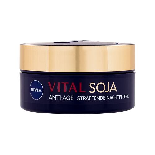 Nočna krema za obraz Nivea Vital Soja Anti-Age Night Cream 50 ml