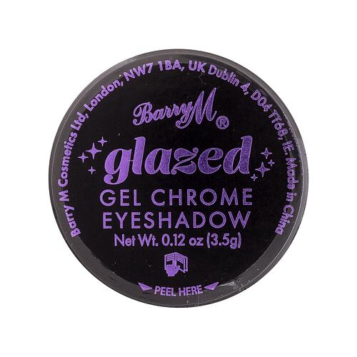 Senčilo za oči Barry M Glazed Gel Chrome Eyeshadow 3,5 g So Exclusive