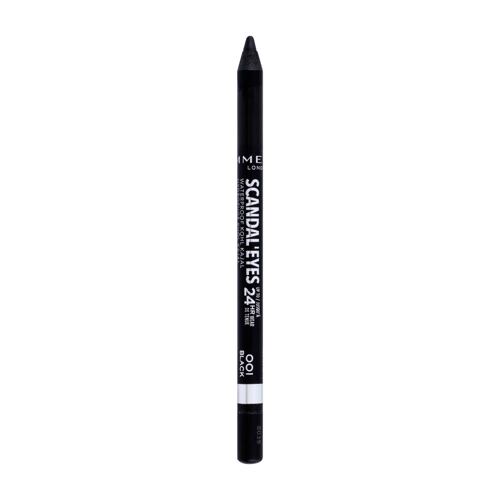 Svinčnik za oči Rimmel London Scandaleyes Kajal 24HR 1,3 g 001 Black