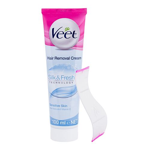 Izdelki za depilacijo Veet Silky Fresh Sensitive Skin 100 ml poškodovana škatla