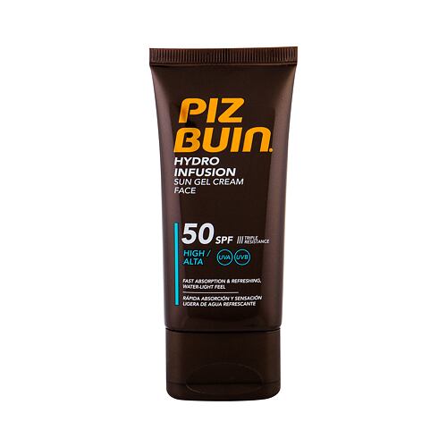 Zaščita pred soncem za obraz PIZ BUIN Hydro Infusion SPF50 50 ml