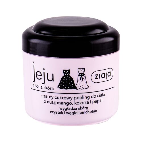 Piling za telo Ziaja Jeju Black Sugar Body Scrub 200 ml