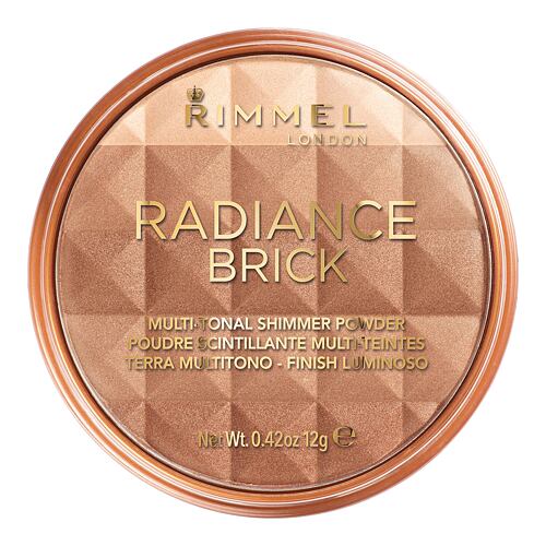 Bronzer Rimmel London Radiance Brick 12 g 001 Light