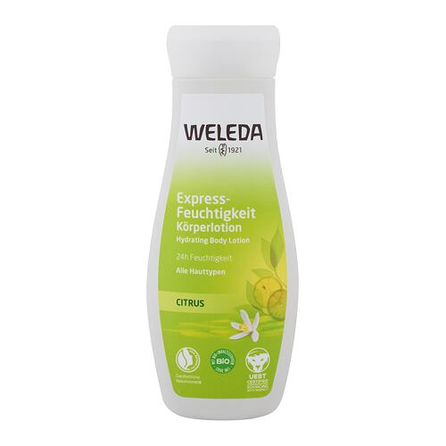 Losjon za telo Weleda Citrus Hydrating 24H 200 ml