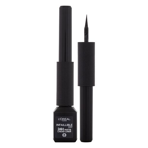 Črtalo za oči L'Oréal Paris Infaillible Grip 24H Matte Liquid Liner 3 ml 01 Black