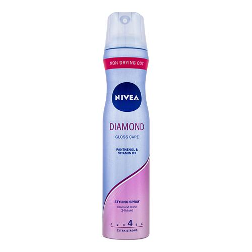 Lak za lase Nivea Diamond Gloss Care 250 ml poškodovana steklenička