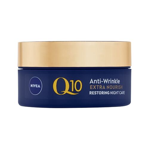 Nočna krema za obraz Nivea Q10 Power Anti-Wrinkle Extra Nourish 50 ml