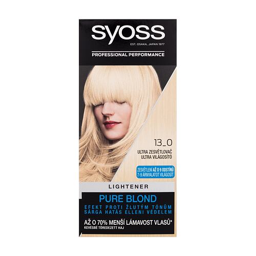 Barva za lase Syoss Permanent Coloration Lightener 50 ml 13-0 Ultra Lightener