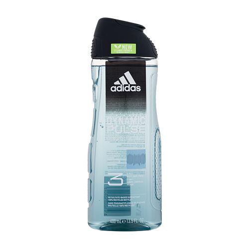 Gel za prhanje Adidas Dynamic Pulse Shower Gel 3-In-1 400 ml