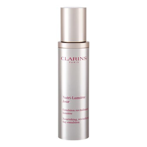 Dnevna krema za obraz Clarins Nutri-Lumière Nourishing Revitalizing Day Emulsion 50 ml poškodovana škatla