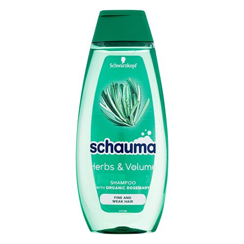 Šampon Schwarzkopf Schauma Herbs & Volume Shampoo 400 ml