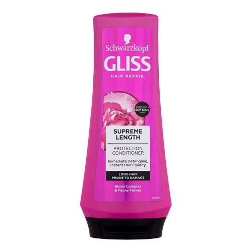 Balzam za lase Schwarzkopf Gliss Supreme Length Protection Conditioner 200 ml