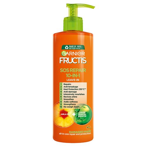 Serum za lase Garnier Fructis SOS Damage Eraser Keratin Filler 10-In-1 Leave-In 400 ml