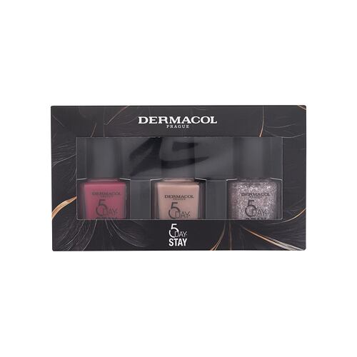 Lak za nohte Dermacol 5 Day Stay Nail Polish Collection 11 ml Seti