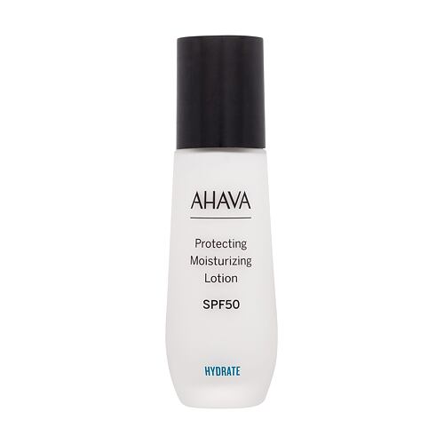 Dnevna krema za obraz AHAVA Hydrate Protecting Moisturizing Lotion SPF50 50 ml