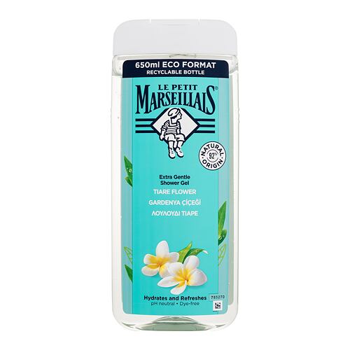 Gel za prhanje Le Petit Marseillais Extra Gentle Shower Gel Tiaré Flower 650 ml