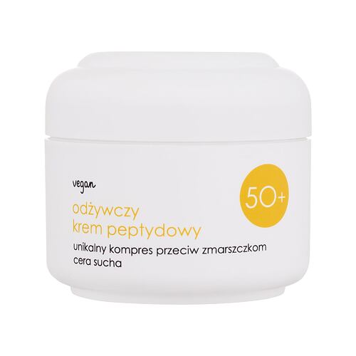 Nočna krema za obraz Ziaja 50+ Nourishing Peptide Night Cream 50 ml