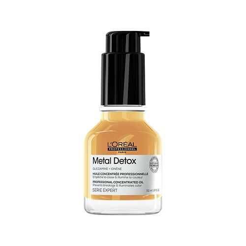 Olje za lase L'Oréal Professionnel Metal Detox Professional Concentrated Oil 50 ml